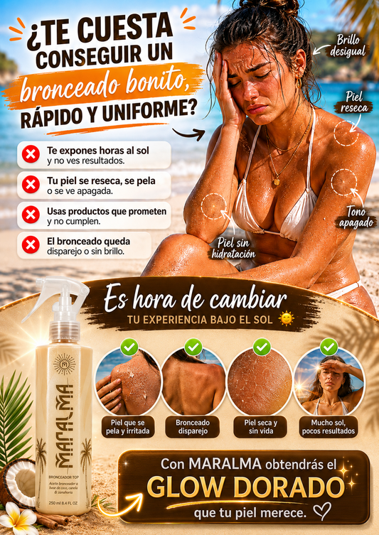 Bronceador Maralma