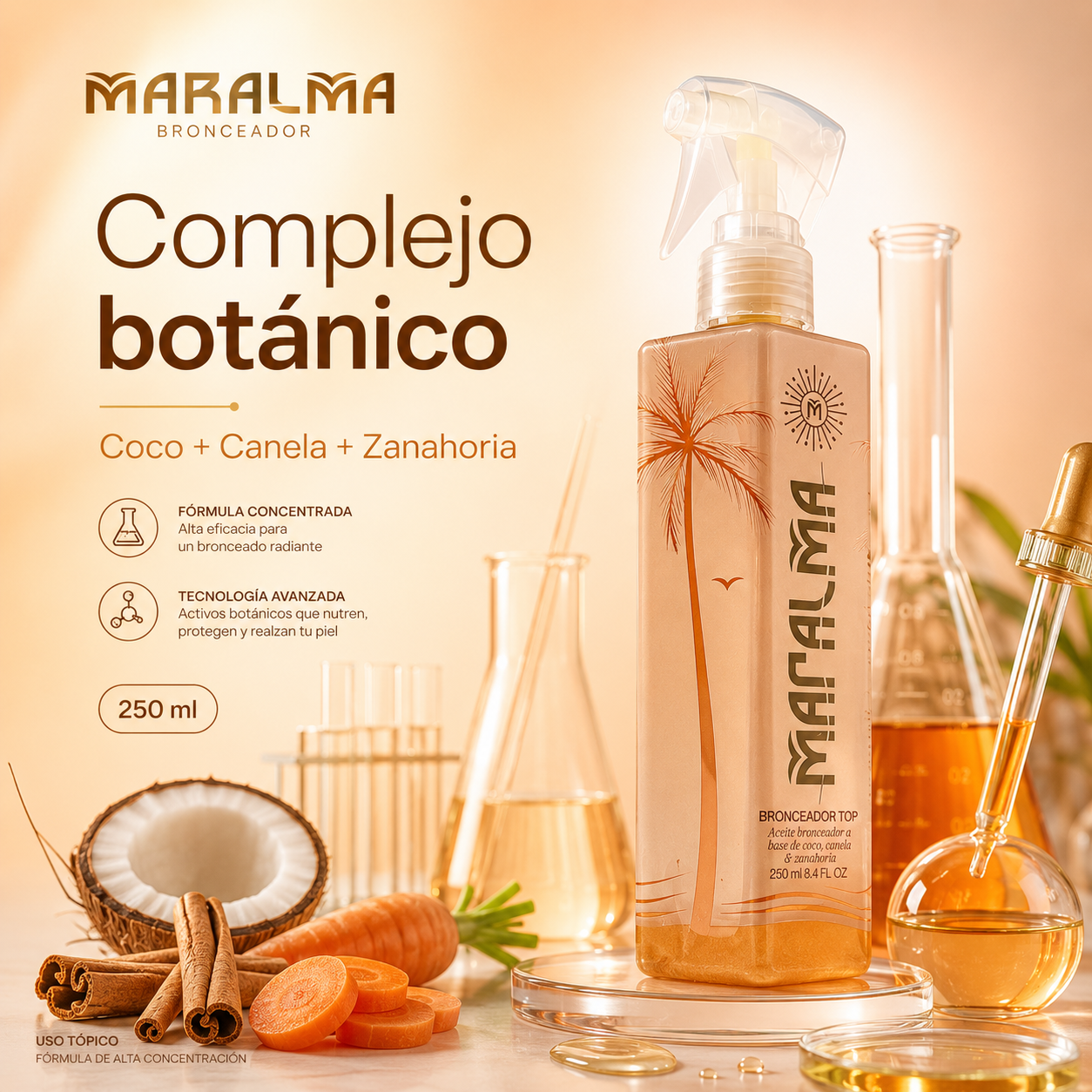 MARALMA BRONCEADOR TOP