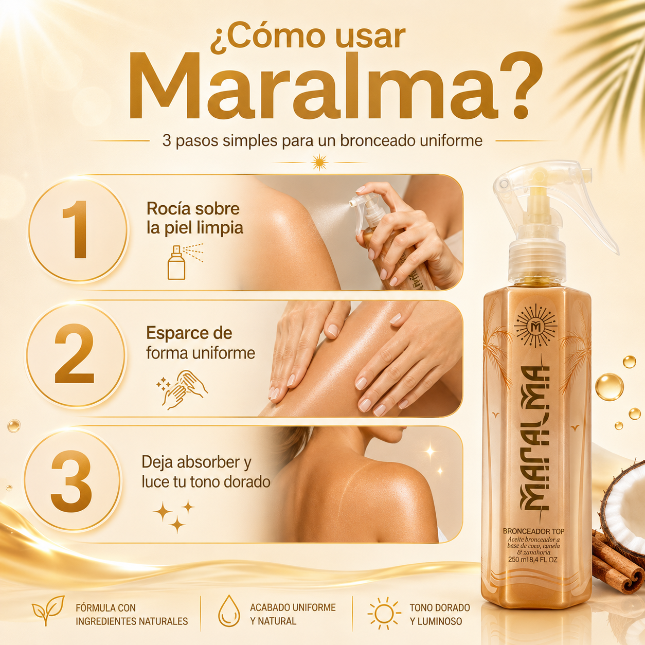 MARALMA BRONCEADOR TOP